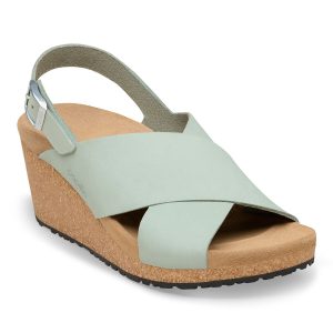 Samira Nubuck Leather – Pure Sage