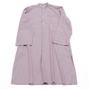 Tekla Kaftan – Mauve Stripes