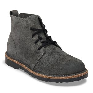Uppsala Mid Suede Leather – Charcoal
