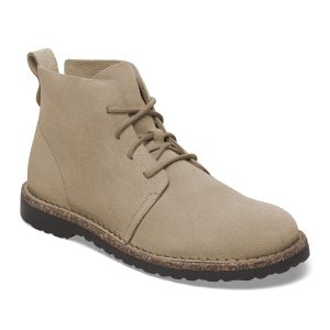 Uppsala Mid Suede Leather – Taupe