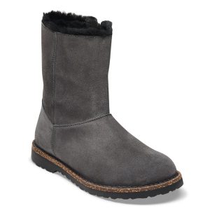Uppsala Zip Shearling Suede Leather